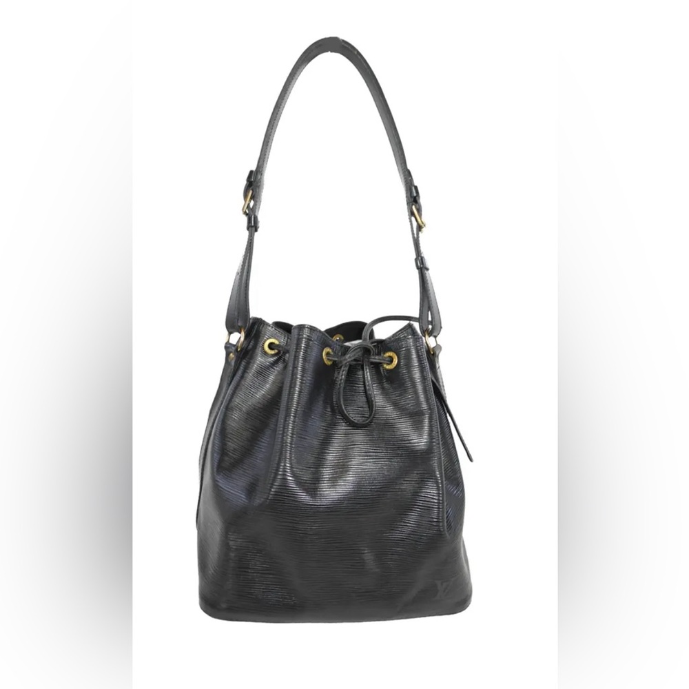 Louis Vuitton Black Bucket Bag